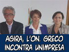 Agira, l’On. Maria Greco incontra i vertici di Unimpresa Enna-Caltanissetta