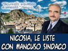 Nicosia, le liste dei candidati di Nicosia Democratica, Partito Democratico, Sicilia Democratica, Uniti per Nicosia con Renato Mancuso Sindaco