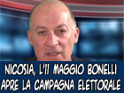 Nicosia, l'11 maggio apertura ufficiale della campagna elettorale di Luigi Bonelli