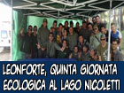 Leonforte, condivisione, partecipazione e rispetto della natura per la quinta giornata ecologica puliamo il lago Nicoletti