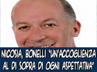 Nicosia, Luigi Bonelli: ''Un'accoglienza al di sopra di ogni aspettativa''