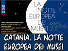 Catania, sabato 16 maggio Notte europea dei musei