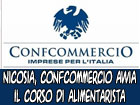 Nicosia, la Confcommercio apre le iscrizioni al corso di alimentarista (sostitutivo ex libretto sanitario) per gli operatori del settore alimentare