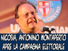 Nicosia, il candidato sindaco Antonino Montaperto apre la campagna elettorale