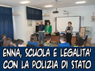 Scuola e legalità a Enna: ‘’Il mio diario’’ donato dalla Polizia di Stato agli alunni di una Scuola Primaria ennese