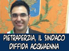 Pietraperzia, il sindaco diffida Acquaenna