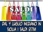 Il 4 luglio iniziano i saldi estivi 2015