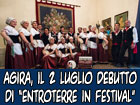 Agira, ‘’Entroterre in festival’’: debutto giovedì 2 luglio con una serata interamente dedicata alla città