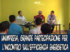 Unimpresa, grande partecipazione all’incontro sul bando ‘’Efficienza energetica MISE 2015’’