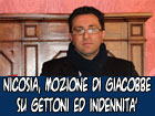 Nicosia, mozione del consigliere Giacobbe per dimezzare gettoni ed indennità