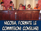 Nicosia, formate le commissioni consiliari