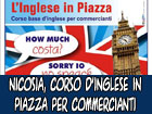 Nicosia, corso gratuito d’inglese in piazza