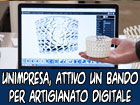 Unimpresa, attivo un bando sull’artigianato digitale