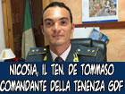 Il Ten. Andrea De Tommaso si insedia al comando della Tenenza di Nicosia