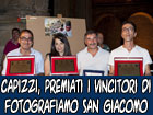 Capizzi, premiati i vincitori del concorso ‘’FotografiAMO San Giacomo’’