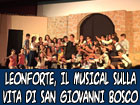 Leonforte, un concentrato di emozioni il musical sulla vita di San Giovanni Bosco