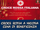 Cena di beneficenza della Croce Rossa di Nicosia