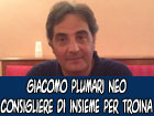 Giacomo Plumari è il neo consigliere di ‘’Insieme per Troina’’