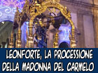 Leonforte, processione di Maria Santissima del Carmelo