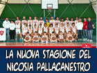 I programmi del Nicosia Pallacanestro per la stagione 2015-16