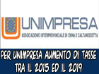 Unimpresa – fisco: dal 2015 al 2019 104 miliardi di tasse in più