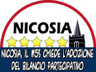 Nicosia, il meetup del Movimento 5 Stelle chiede che il comune adotti lo strumento del bilancio partecipativo