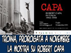 Troina, prorogata fino a novembre la permanenza della mostra fotografica di Robert Capa