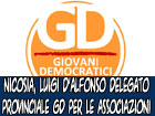 Giovani Democratici, Luigi D’Alfonso del circolo di Nicosia delegato provinciale per le associazioni