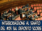 Scorie radioattive su territorio ennese: Interrogazione del Movimento 5 Stelle al Senato