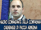 Nuovo comandante della Compagnia Carabinieri di Piazza Armerina