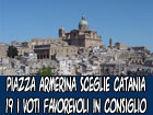 Piazza Armerina sceglie Catania, 19 i voti favorevoli