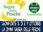 Leonforte, tutto pronto per la 34esima edizione della Sagra delle Pesche e dei prodotti tipici sabato 3 e domenica 4 ottobre