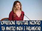 Soppressione prefetture, incontro positivo tra parlamentari e Ministro della Pubblica Amministrazione Madia