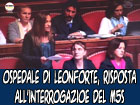 Il sottosegretario per la salute De Filippo risponde all’interrogazione della sen. Taverna (M5S) sulla riorganizzazione dell’ospedale di Leonforte