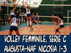 Volley femminile, ottimo esordio per la NAF, vittoria fuori casa per 3 a 1 contro l’Augusta