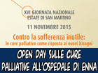 Open day sulle Cure Palliative al Presidio Ospedaliero Umberto I di Enna