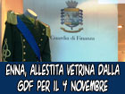 Enna, allestita il 4 novembre in via Roma una vetrina dalla Guardia di Finanza