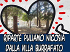 Nicosia, il 15 novembre riprende ‘’PuliAmo Nicosia” da Villa Burrafato