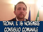 Troina, il 16 novembre convocato il consiglio comunale