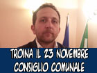 Troina, convocato il 23 novembre il consiglio comunale