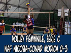 Volley femminile, NAF Nicosia-Conad Volley 0-3