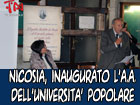 Nicosia, inaugurato l’anno accademico dell’Università Popolare ‘’Marcello Capra’’