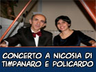 CONCERTO PER CLAVICEMBALO – BASILIO TIMPANARO E ROSSELLA POLICARDO