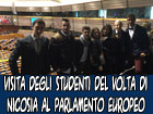 Nicosia, gli studenti del Volta in visita al parlamento europeo di Bruxelles