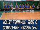 Volley femminile, Serie C, Comiso-NAF Nicosia 3-0, affondano le nicosiane