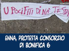 Enna, senza stipendio da mesi, protesta del Consorzio di bonifica 6 alla diga Nicoletti 