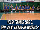 Pallavolo femminile, Teams Volley Catania-NAF Nicosia 3-0