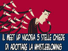 Il Meet Up Nicosia 5 Stelle chiede all’amministrazione comunale di introdurre la procedura ‘’Whistleblowing’’