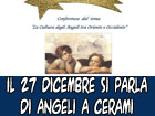 Cerami, il 27 dicembre conferenza  ‘’La Cultura degli Angeli tra Oriente e Occidente’’