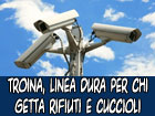 Troina, arriva la linea dura per chi getta rifiuti e cuccioli